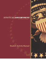 American Government Student Activities Manual 2nd edition