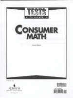 Consumer Math Tests for 1 (2nd ed.)
