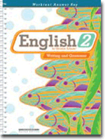 English 2 Worktext Answer Key (included in Teachers Edition)