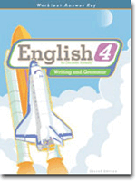 English 4 Worktext Answer Key (included in Teachers Edition)