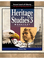 Heritage Studies 3 Worktext Answer Key