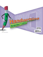 Handwriting 1 Teachers Edition (3rd ed.)