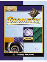 Geometry Student Activities Manual (3rd ed.)