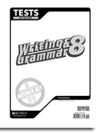 Writing and Grammar 8 Testpack Answer Key (3rd ed.)