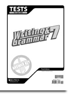 Writing and Grammar 7 Tests Answer Key (3rd ed.)