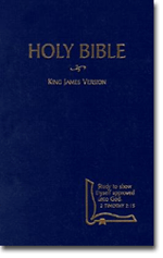 KJV Drill Bible - Blue
