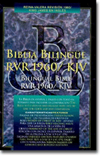 RVR 1960/KJV Bilingual Bible (Black HC)