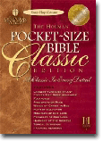 Holman CSB Pocket-Size Bible - Classic Edition w - Slide Tab - Pecan Color