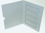 Case of 200 Four-Place Cardboard Slide Mailers