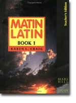 Matin Latin 1 Teacher Book