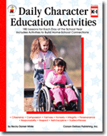 Daily Character Education Activities: Gr K-1