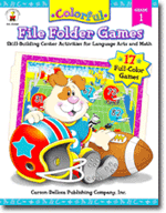 Colorful File Folder Games