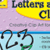 Letters and Numbers Clip Art