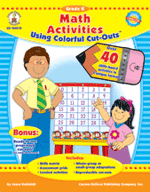 Math Activities Using Colorful Cut-Outs