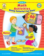 Math Activities Using Colorful Cut-Outs