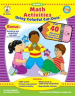 Math Activities Using Colorful Cut-Outs