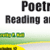 Poetry for Reading and Writing