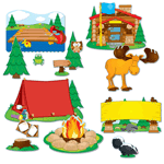 Camping Bulletin Board Set