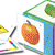 Beginning Language Roll and Learn Pocket Cubes