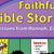 Faithfulness Bible Story Puzzles