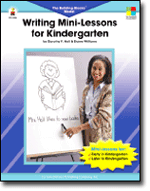 Writing Mini-Lessons for Kindergarten