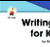 Writing Mini-Lessons for Kindergarten