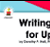 Writing Mini-Lessons for Upper Grades