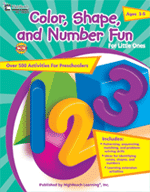 Color Shape and Number Fun for Little Ones