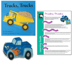 Trucks Trucks - Hand Puppet and Board Book Set