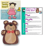 Where is the Teddy Bear - Hand Puppet and Board Book Set