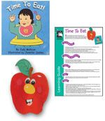Time to Eat - Hand Puppet and Board Book Set