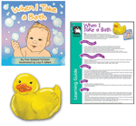 When I Take a Bath - Hand Puppet and Board Book Set