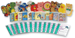 Hand Puppet and Board Book Jumbo Set