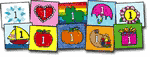 School-Year Calendar Cover-Up Set: Kid-Drawn