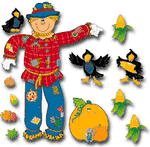 Big Scarecrow Bulletin Board