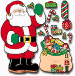 Big Santa Bulletin Board