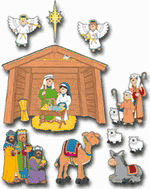 Nativity Bulletin Board