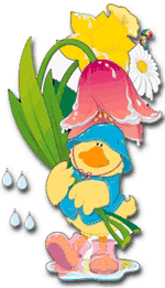 Spring Duck Bulletin Board