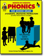 Month-by-Month Phonics for Second Grade