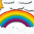 Big Rainbow Bulletin Board