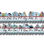 Alphabet Train (Modern) Bulletin Board