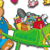 Spring Wheelbarrow Bulletin Board