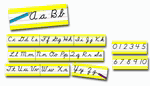 Modern Cursive Alphabet Bulletin Board