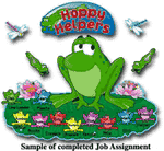 Big Frog Job Assignment Bulletin Board
