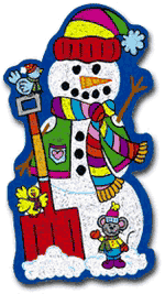 Big Snowman: Kid-Drawn