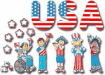 USA Patriotic Kids