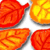 Fall Leaves: Kid-Drawn Colorful Punch-Out Accents