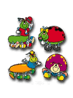 Bugs Colorful Punch-Out Accents