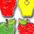 Kid-Drawn Apples Colorful Punch-Out Accents