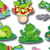 Frolicking Frogs Colorful Punch-Out Accents